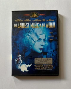 Guy Maddin THE SADDEST MUSIC IN THE WORLD (2003) Isabella Rossellini | 2004 DVD - Picture 1 of 3