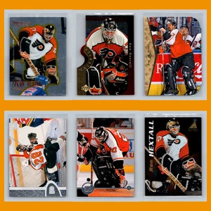 Ron Hextall Lot 6 Hockey Cards 1995 Select Certified Philadelphia Flyers Set NHL - Bild 1 von 8