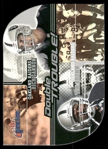 2001 Fleer Gamers Double Trouble Rich Gannon Tim Brown - Picture 1 of 2