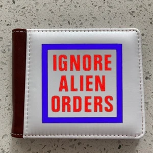 Ignore Alien Orders The Clash Joe Strummer Wallet - Picture 1 of 2