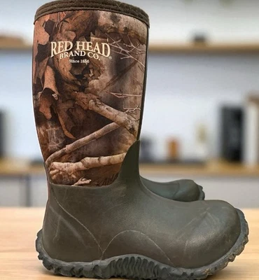 Botas de Goma Impermeables Redhead Niños Camufladas Exterior Utilidad Talla 1 Foto 1 de 4