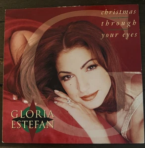GLORIA ESTEFAN "Christmas Through Your Eyes" UK VINYL LP VG+/VG - Picture 1 of 5