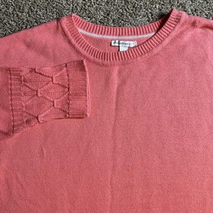 Isaac Mizrahi Jersey XL Cuello Redondo Suéter Coral Texturizado Invierno Tejido Mujer - Imagen 1 de 7
