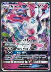 Sylveon GX Ultra Rare SM - Guardians Rising 92/145 Near Mint - Picture 1 of 2
