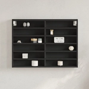Vitrina Mueble de Almacenamiento Armario de Pared Madera de Ingeniería vidaXL - Imagen 1 de 84