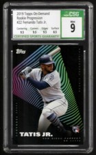FERNANDO TATIS JR CSG 9 MINT PADRES ROOKIE PROGRESSION RC 2019 TOPPS ON-DEMAND
