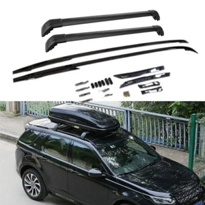 2PC Roof Rails +2PC Cross Bars Fit For Land Rover Discovery Sport L550 2015-2025 - Bild 1 von 15