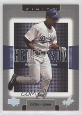 2003 Upper Deck Finite /1999 Rickey Henderson #49 HOF