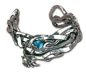 BLUE WRAITH bracelet pewter ALCHEMY GOTHIC - Imagen 1 de 4