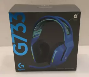 Logitech G733 LIGHTSPEED Wireless Gaming Headset with Suspension Headband - Blue - Picture 1 of 7