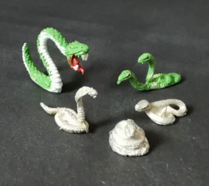 Warhammer Fantasy Lizardmen AoS Seraphon Jungle Swarms Snakes Metal OOP - Picture 1 of 3