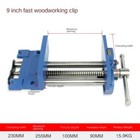 Woodworking Vise Quick Workbench Table Pliers Carbon Steel Vice Milling Machine