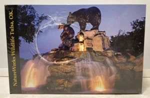 Bruins' Riverpark Picnic Monument Bears Gilmore 2002 NatureWorks Tulsa Postcards - Picture 1 of 8