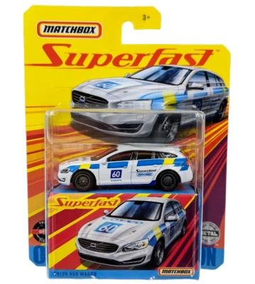 Matchbox Superfast Volvo V60 Wagon 1:64 Scale Metal Diecast Car Model Toy - Image 1 of 3