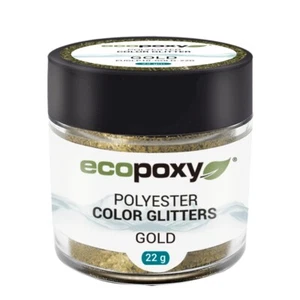 EcoPoxy Colour Glitter - Gold 22g - Picture 1 of 3