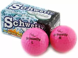 Schwetty Pair of Balls Pink - Golf Balls - Picture 1 of 2