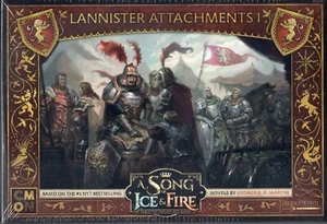 A Song of Ice & Fire: Lannister Attachment I Unit Box CMON & Dark Sword - Picture 1 of 2