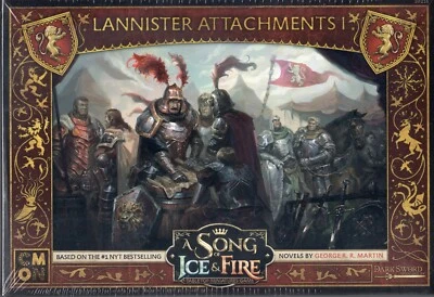 A Song of Ice & Fire: Lannister Attachment I Unit Box CMON & Dark Sword - Image 1 of 2