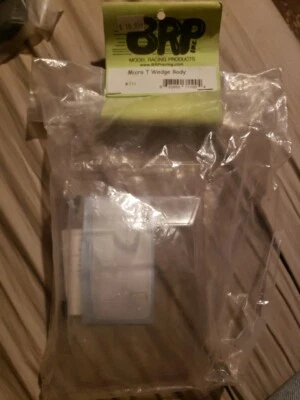 BRP 711 Clear Unpainted Wedge Body Losi Micro-T 1/36 Truck Shell - Image 1 of 4