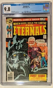 Eternals #1 CGC 9.8 Jack Kirby Story and Art Marvel Comics - Picture 1 of 2