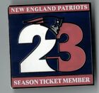 New England Patriots Season Ticket Member Holder 2023 Collectors Pin