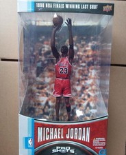1998 Finals Winning Last Shot NBA Basketball Michael Jordan Pro Shots Figure 6"