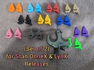 * (Set of 2) 2 Finger Attachments * Stan OnneX & LynX Release Attachment 3D - Picture 1 of 10