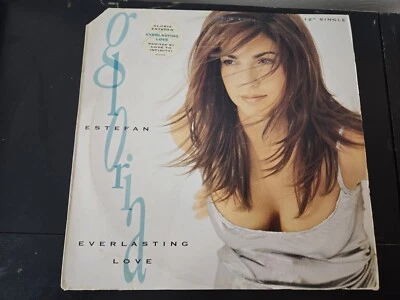 Gloria Estefan - Everlasting Love Vinyl Record 12" 5 Remixes Epic Foto 1 de 3