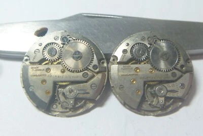 GROUP Lot- 2 1940s-60s Helbros 84 7J Gents Fontainemelon Caliber FHF 186 7 Jewel - Image 1 of 4