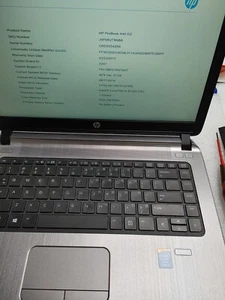 HP ProBook 440 G2 Core i5-4210U@ 1.70GHz,8GB RAM,NO HD , FOR PARTS/ Repair . - Picture 1 of 13