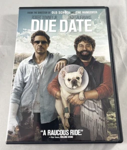 Due Date DVD Widescreen Robert Downey Jr. Zach Galifianakis Jamie Foxx - Bild 1 von 5
