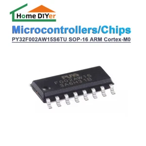 PY32F002AW15S6TU SOP-16 ARM Cortex-M0 32-bit Microcontroller MCU Microprocessor - Picture 1 of 4