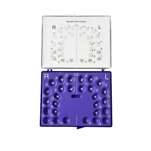 20 Pezzi Staffe Zaffiro Monocristallino Orto Dentale Roth/MBT .022 345H - Foto 1 di 30