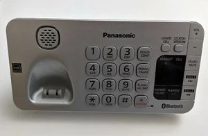 Panasonic KX-TGE470 Main Base Unit Cradle For Phone KX-TGE475S, AS-IS/For Parts - Picture 1 of 3