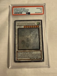 Yu-Gi-Oh! Stardust Dragon Ghost Rare Unlimited TDGS-EN040 PSA 5 EX Excellent - Picture 1 of 11