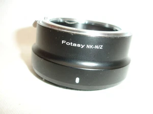 Nikon F Mount Lens to Nikon Z mount Z6II Z7II Z9 Z50 Mirrorless Camera Adapter - Picture 1 of 6