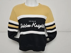 Las Vegas Golden Knights Mitchell & Ness NHL Crew Fleece Sweatshirt Kids Small - Picture 1 of 8