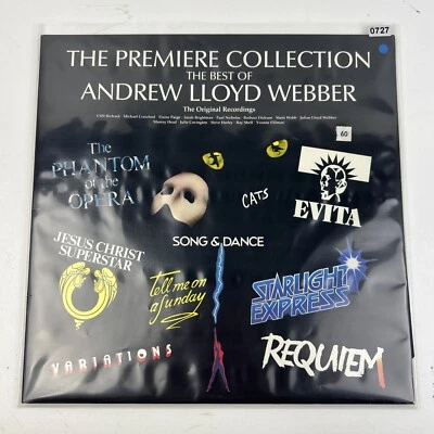 The Premiere Collection The Best Of Andrew Lloyd Webber LP Vinyl Record 1988 EX - Imagem 1 de 4