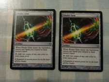 MTG - Khalni Gem x 2 - Zendikar - NM