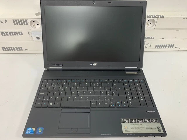 ACER TRAVELMATE 6594 - 15"6 - I5 - 2.67GHZ - 4Go ram - 240Go SSD SANS BATTERIE - Photo 1/4