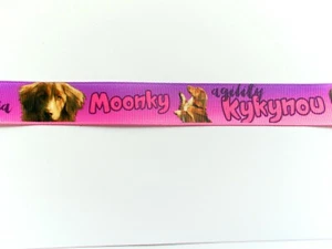 Ripsband Bordüre Borte Hunde Dogs Hund 22 mm  - Bild 1 von 2