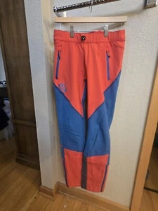 Ternua Muztagh SHELLSTRETCH Trekking Technical Hiking Pant Blue Mens US S Nwt - Picture 1 of 4