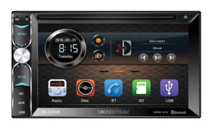 Soundstream VR-620HB 6.2" LCD 2DIN CD/DVD/USB Bluetooth Phone Link Car Stereo - Picture 1 of 2
