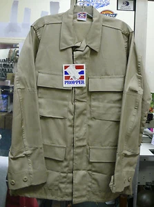 PROPPER BDU SHIRT KHAKI RIPSTOP TWILL TACTICAL 4 POCKET VARIOUS SIZES NWT - Picture 1 of 1