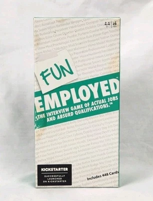 Funemployed Party Game of Actual Jobs & Absurd Qualifications Urban Island Games - Image 1 of 4