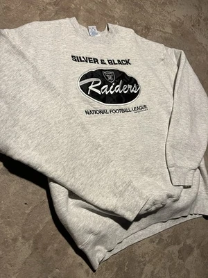 Sudadera Vintage Raiders 1994 NFLPS Salem Sportswear EE. UU. Para hombres XL Foto 1 de 4