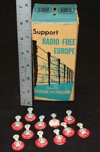 1951 Support Crusade For Freedom Bank Radio Free Europe Asia Anti Communism - Imagen 1 de 9