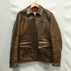 AERO LEATHER Hercules Horsehide Lederjacke Braun Größe 36 GEBRAUCHT Aus... - Bild 1 von 24