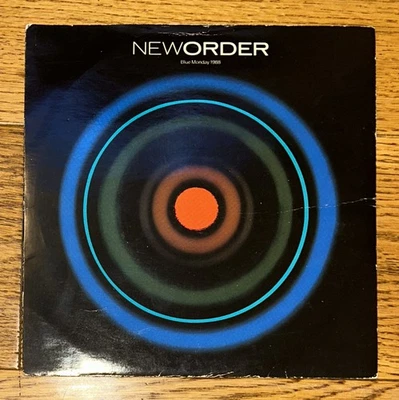 New Order Blue Monday 1988 7" Factory Vinyl Single Record 45 7 - Image 1 of 3