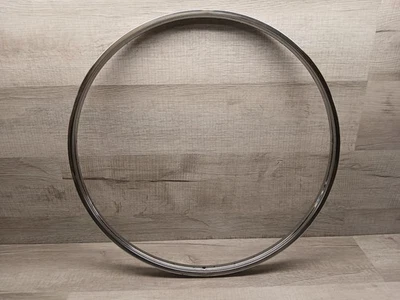 Vintage Schwinn 26" x 1 3/8" Chrome S6 Bike  Rim/Hoop  36 Hole - NEW - Image 1 of 4